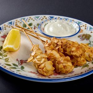 Креветки в миндальных хлопьях Shrimps in almond flakes