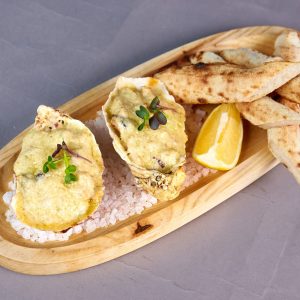 Морепродукты запеченные с Пармезаном Baked seafood with Parmesan