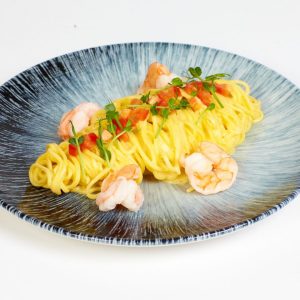Паста лимонная с креветкой Lemon paste with shrimp